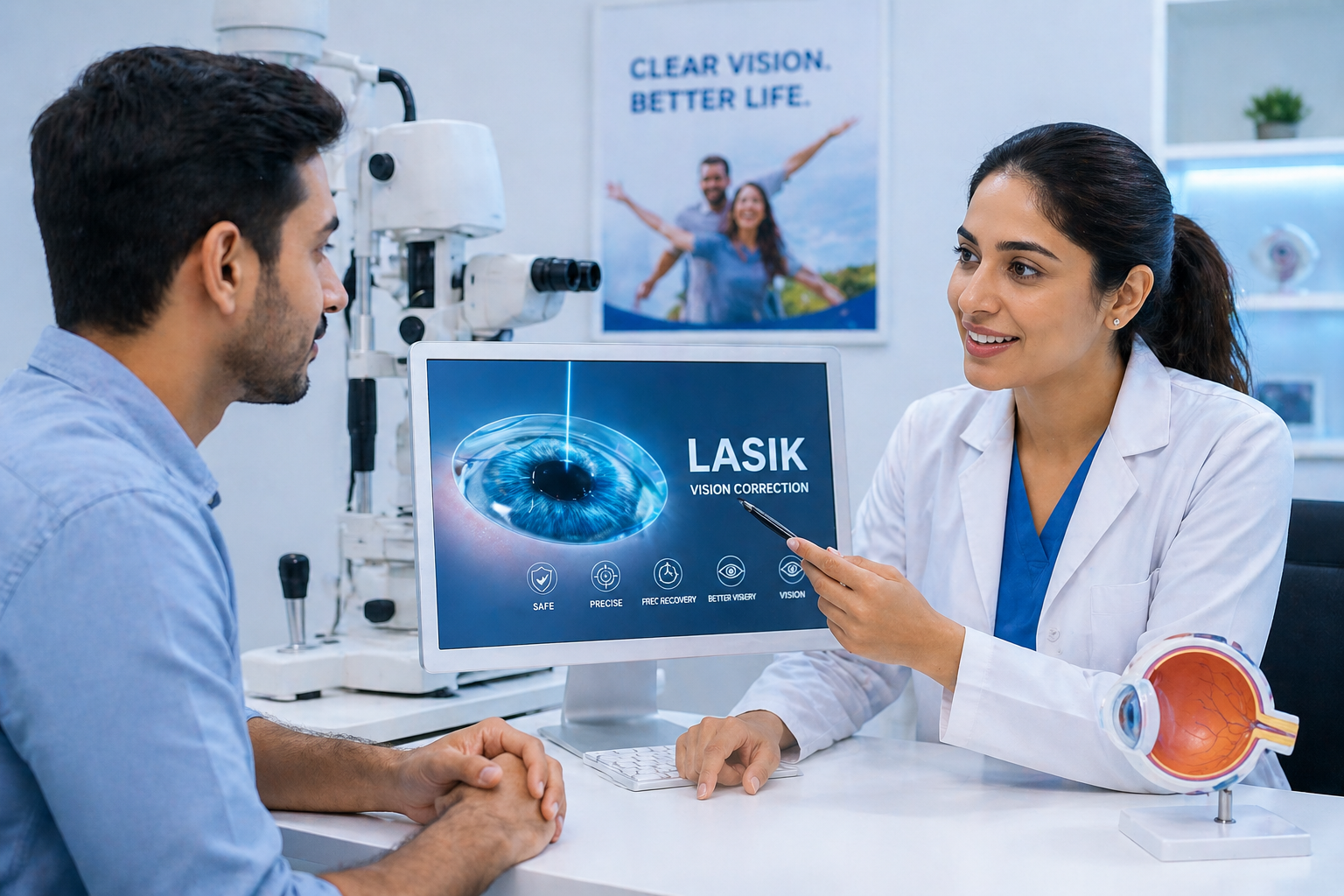 LASIK consultation
